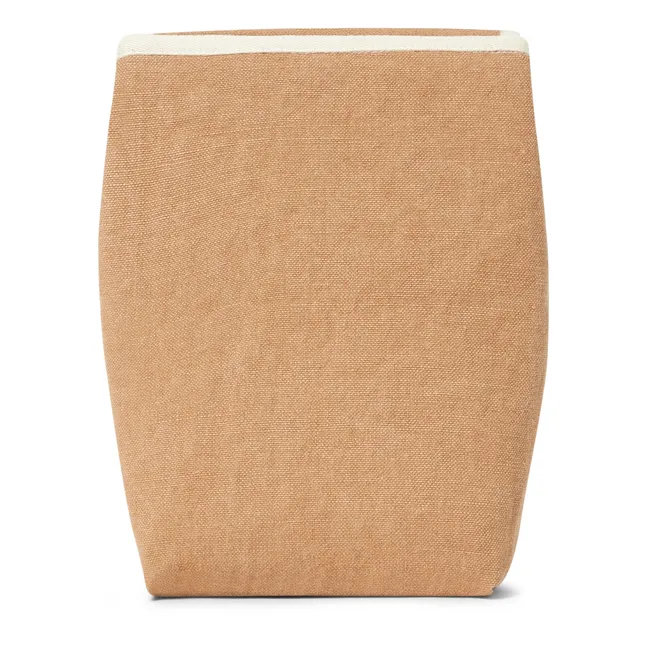 Lunch Bag Isotherme en Lin Laura | Terracotta