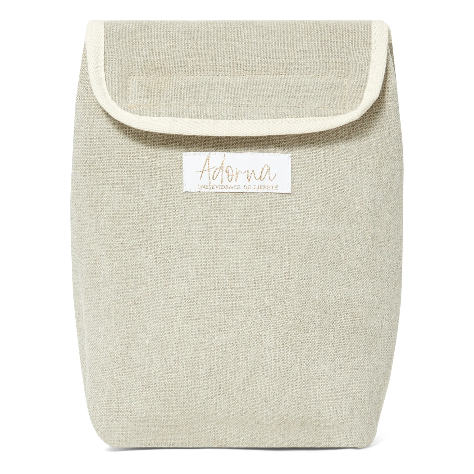 Adorna Natural Isothermal Lunch Bag In Linen Laura