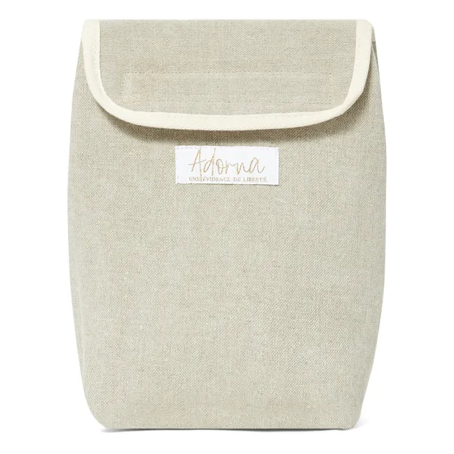 Isothermal Lunch Bag in Linen Laura
