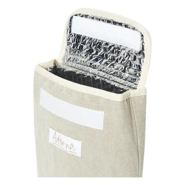 Isothermal Lunch Bag in Linen Laura