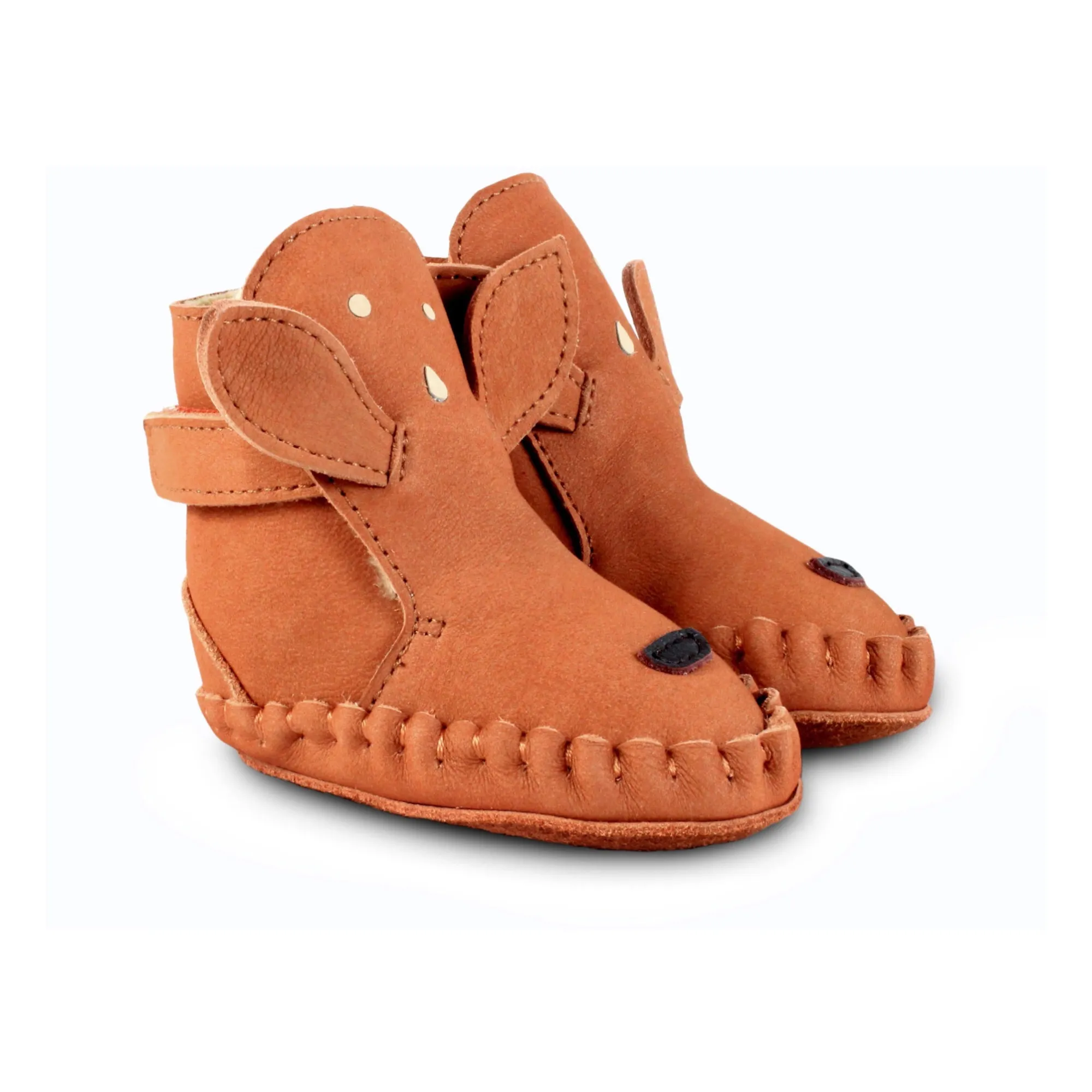 Donsje Camel Kapi Deer Lined Booties