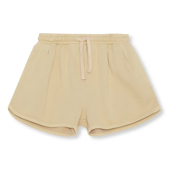 Pantalones cortos Lou de vellón de algodón orgánico | Crudo- Imagen del producto n°0