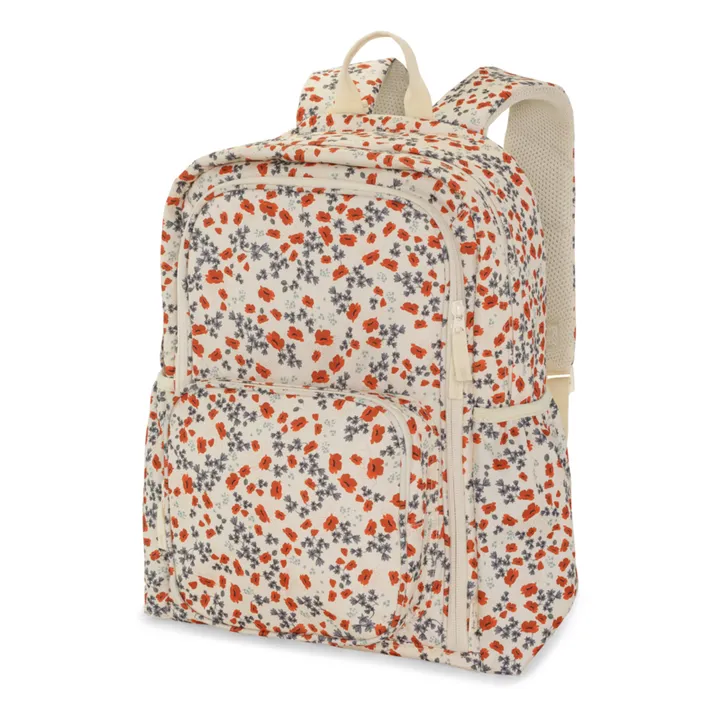 Nush Organic Cotton Backpack | Red- Product image n°0