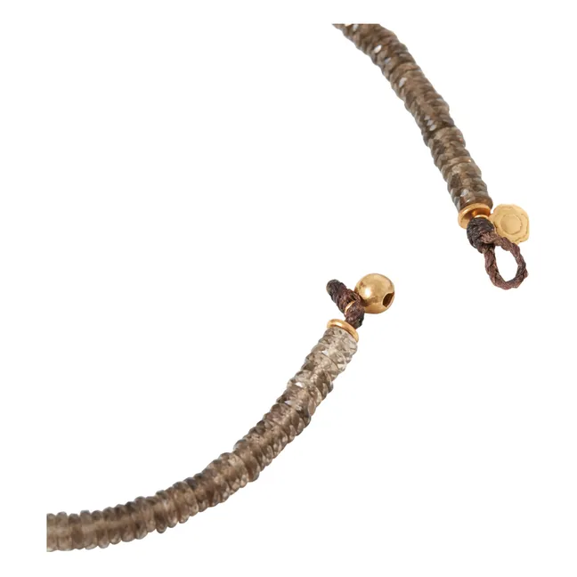 Collier Eva | Marron