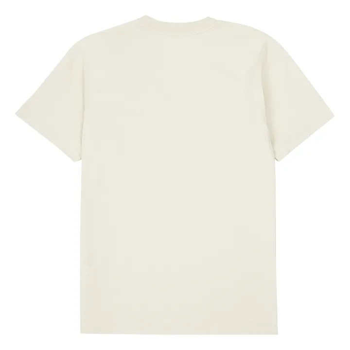American Script Organic Cotton T-shirt | Ecru- Product image n°2