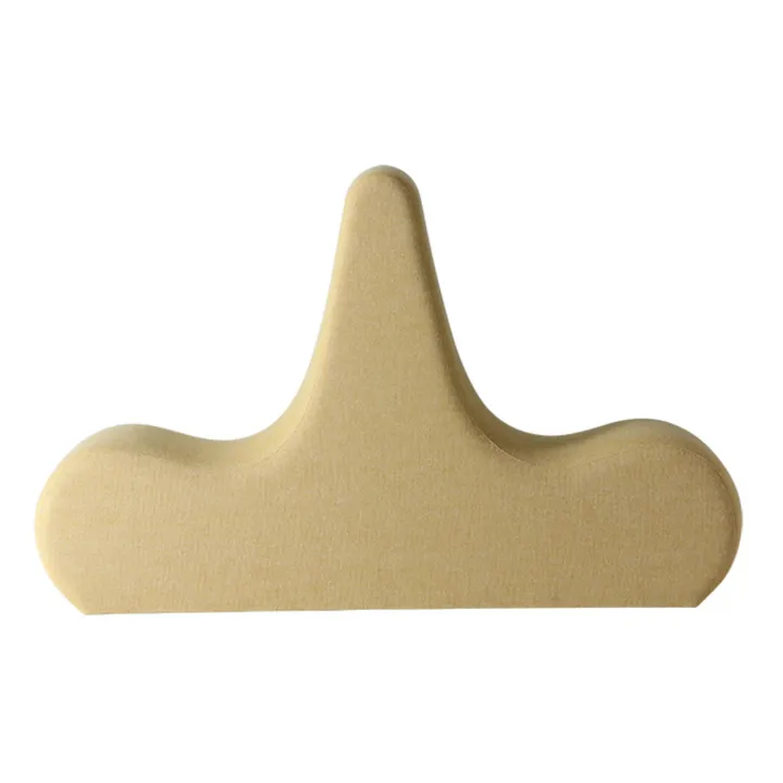 Module double lounge Welle en laine | Jaune pâle- Image produit n°0