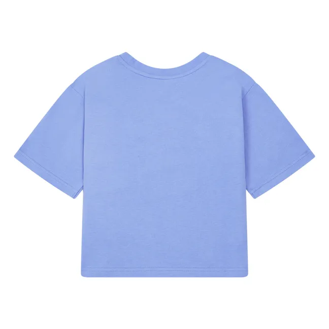 Camiseta Droit de algodón orgánico | Azul