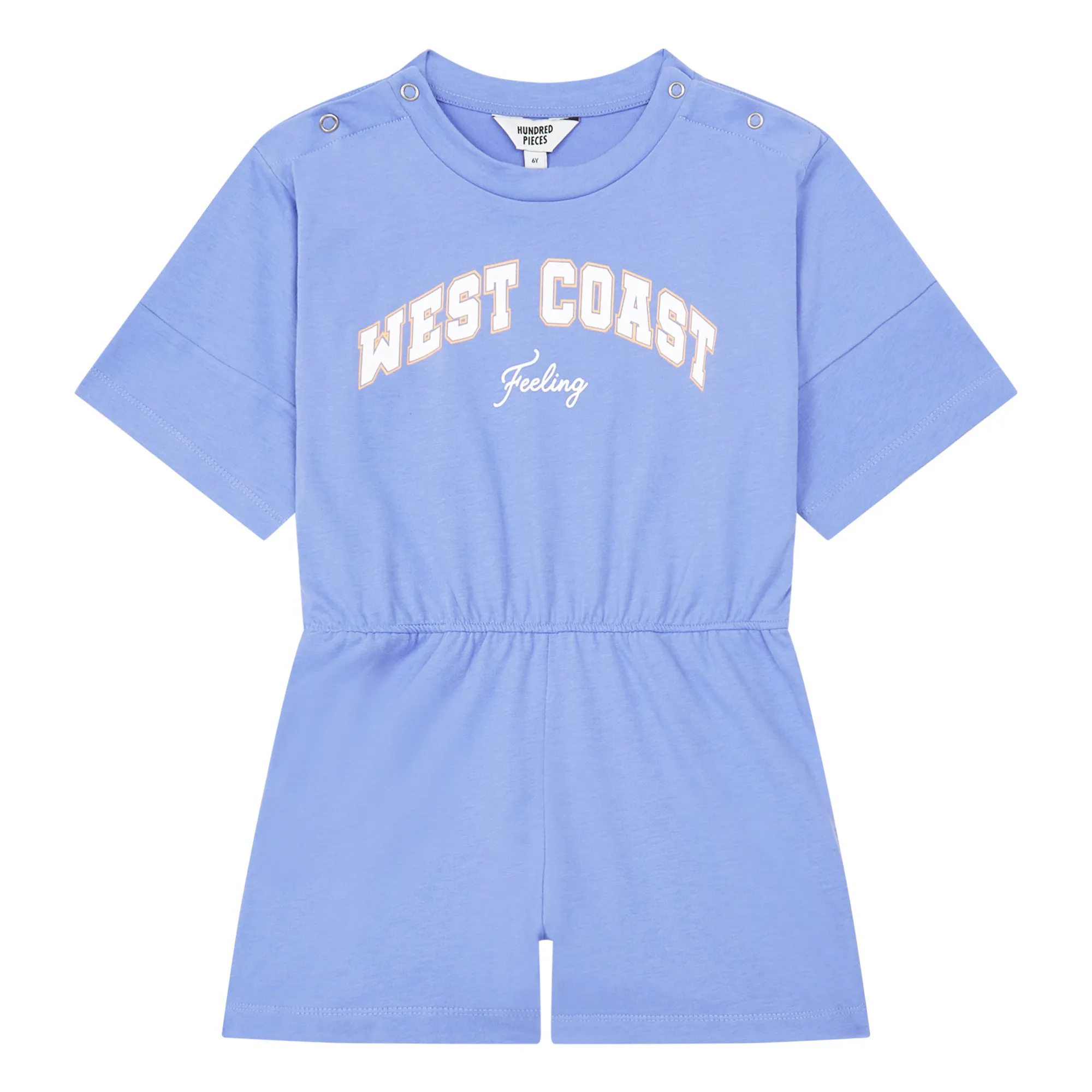Hundred Pieces Blue Vintage Playsuit