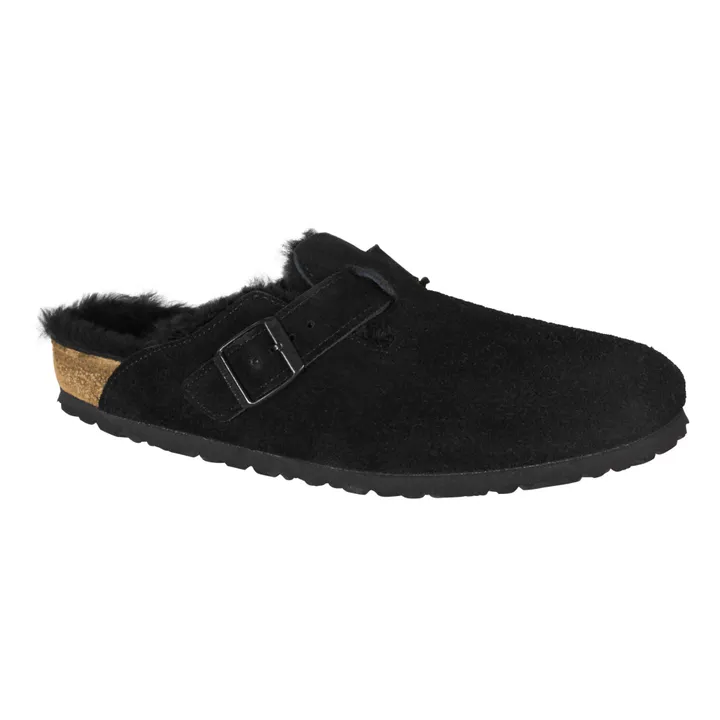 Sabots Boston VL Cuir Suede - Collection Adulte | Noir- Image produit n°0