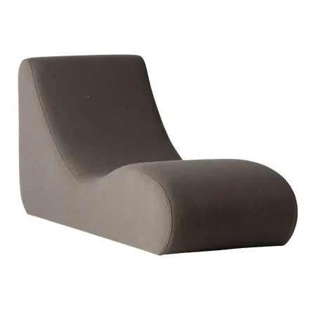 Welle 4 Chaise Longue | Dark grey