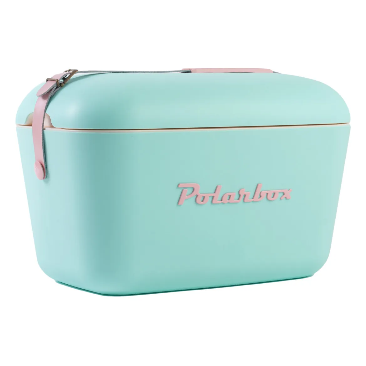 Polarbox Green Coloured Handle Cool Box