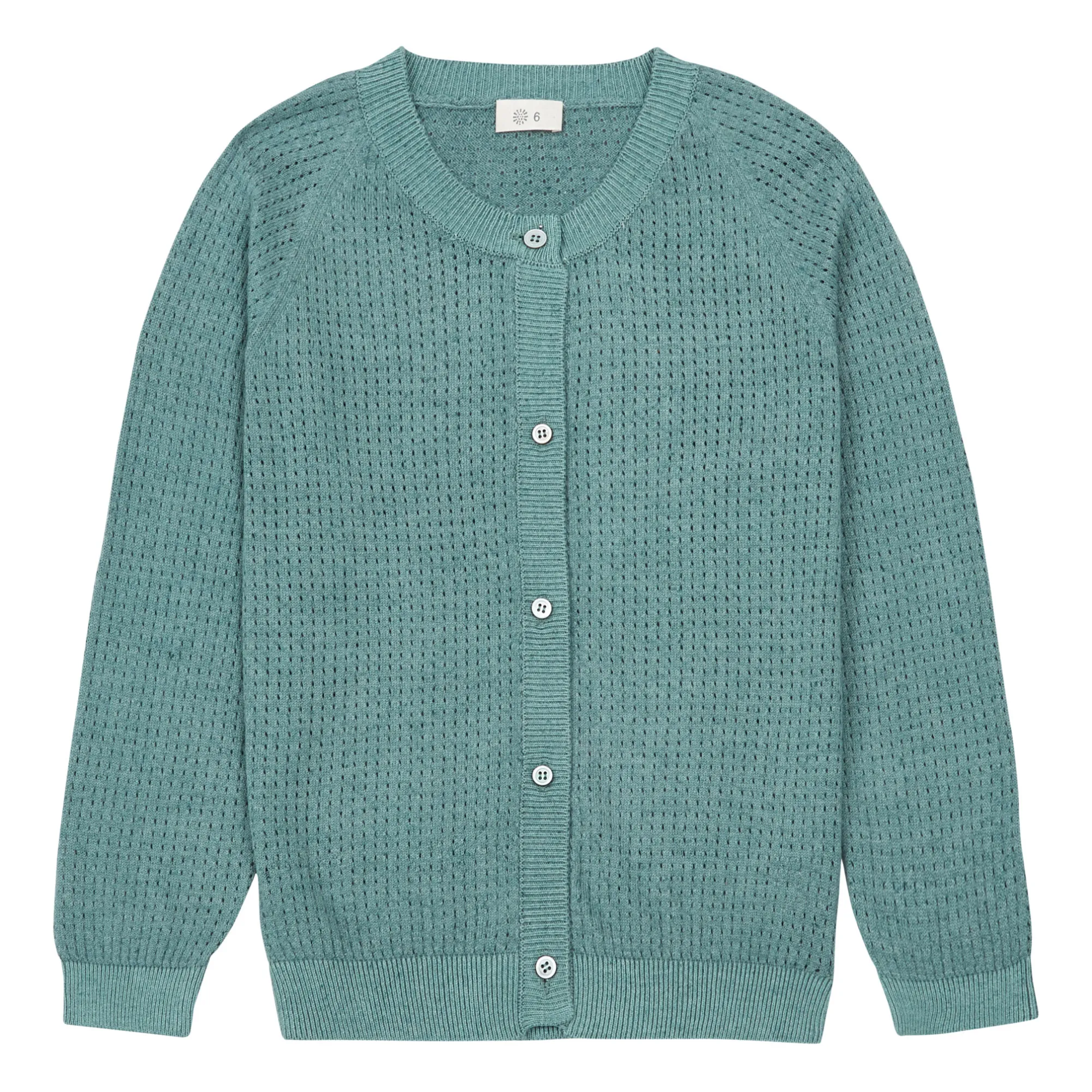 Ketiketa Blue Green Openwork Cardigan