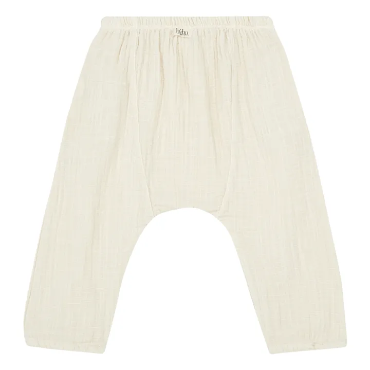 Pantaloni di Garza di Cotone | Beige- Immagine del prodotto n°1