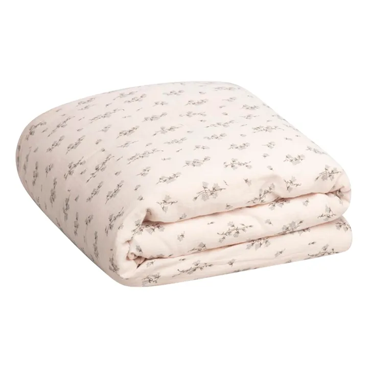 Bluebell Cotton Chiffon Duvet Cover | Cream- Product image n°0
