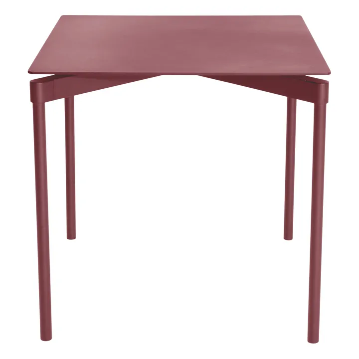 Table carrée Fromme outdoor - 4 personnes | Rouge Brun- Image produit n°0