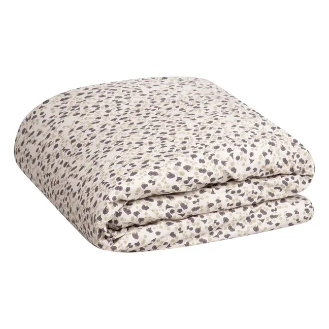 Bettbezug Imperal Cress aus Baumwollperkal | Grau