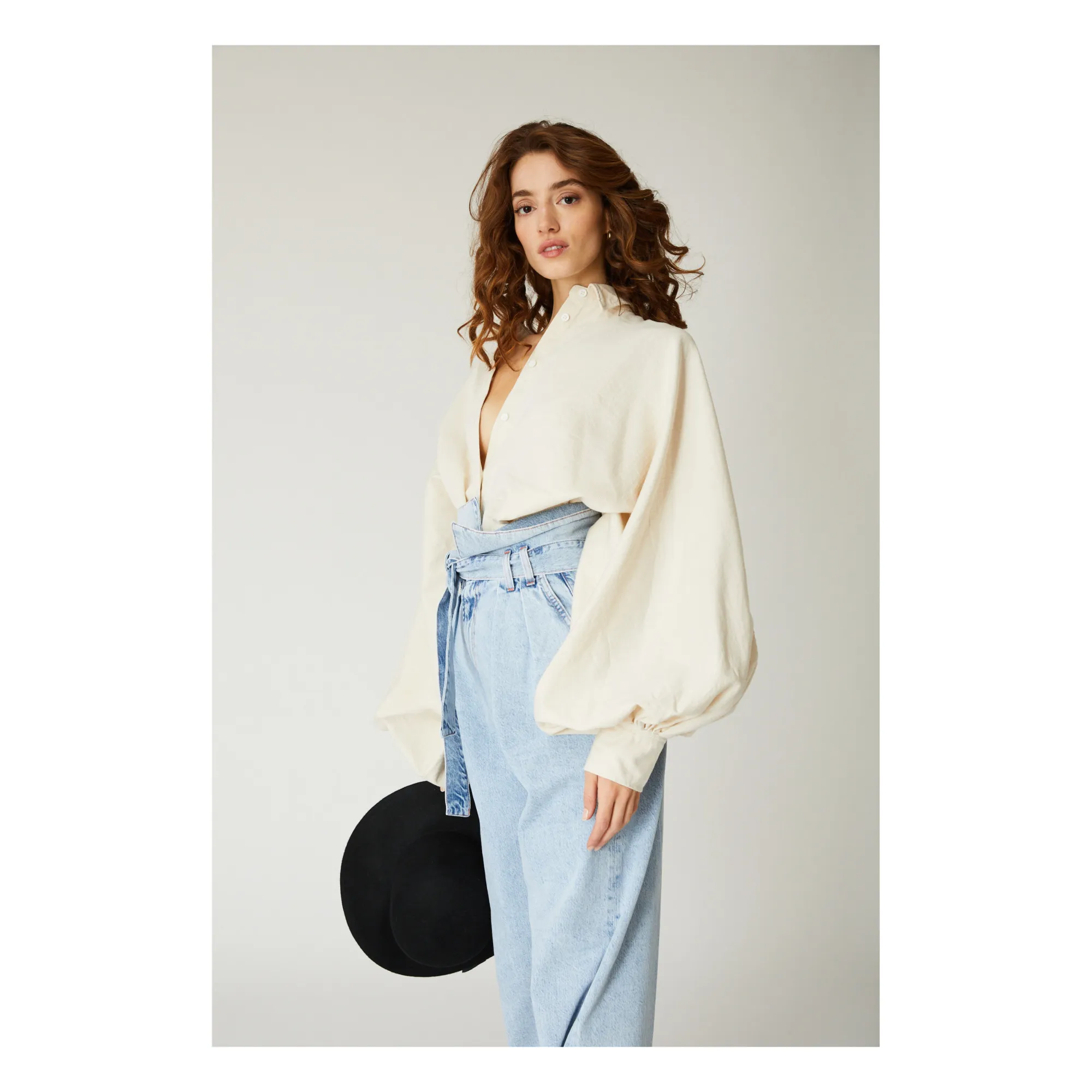 Claire Shirt | Ecru- Product image n°2