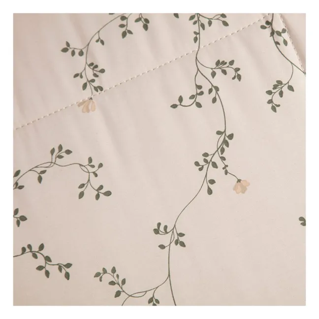 Manta acolchada Botany de percal de algodón | Verde