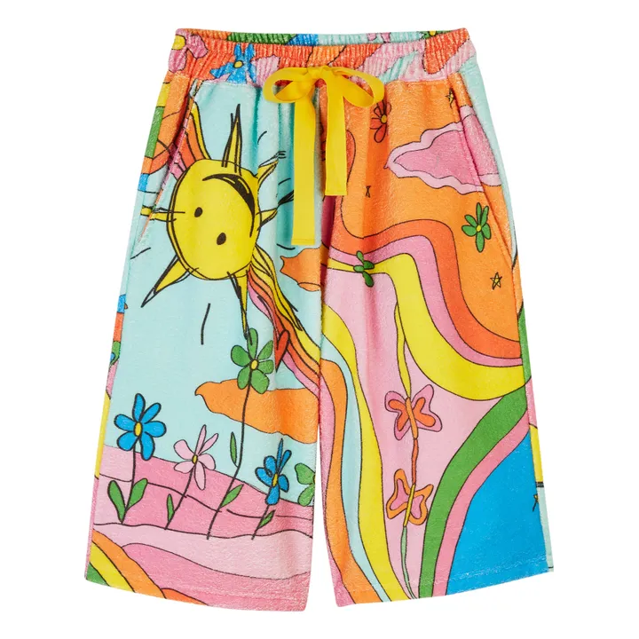 Galle Terry Cloth Shorts | Pink- Product image n°2