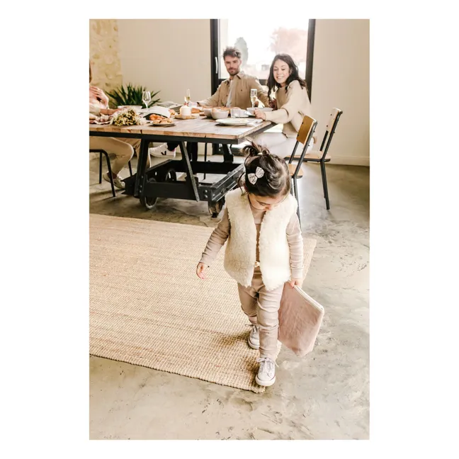 Lunch Bag Isotherme en Lin Laura | Rose