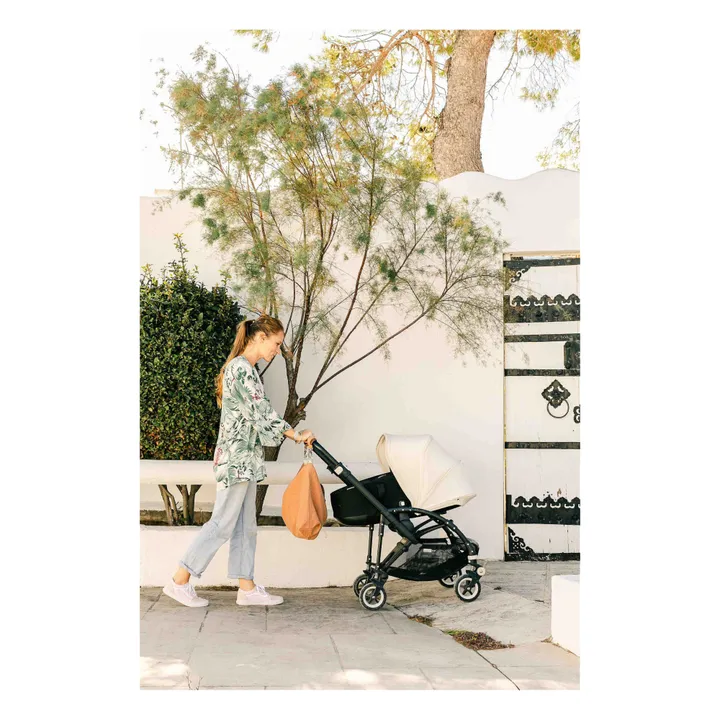 Cabas en lin | Terracotta- Image produit n°5