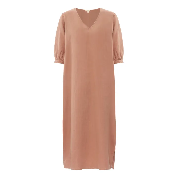 Robe Gaze de Coton Tilda - Collection Femme  | Vieux Rose- Image produit n°0