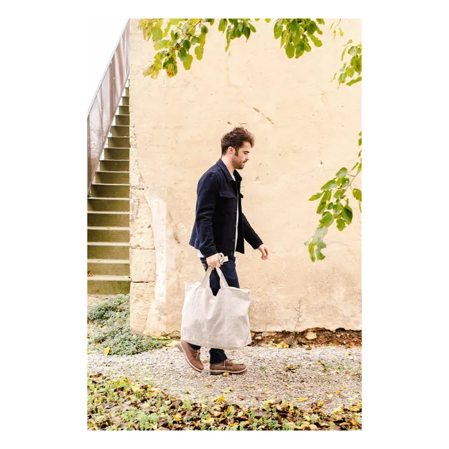 Caroline Linen Weekend Bag
