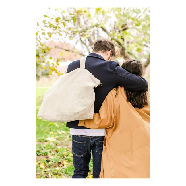 Caroline Linen Weekend Bag