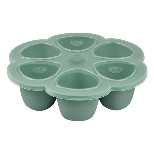 Silicone Multi-Portion Mould - 6 x 90 ml  | Sage