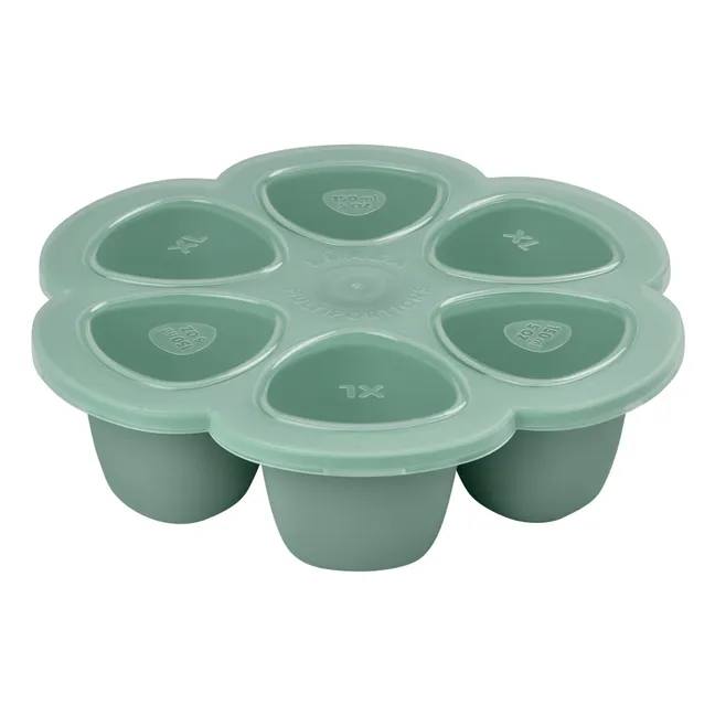 Molde de silicona multiporciones - 6 x 150 ml | Salvia