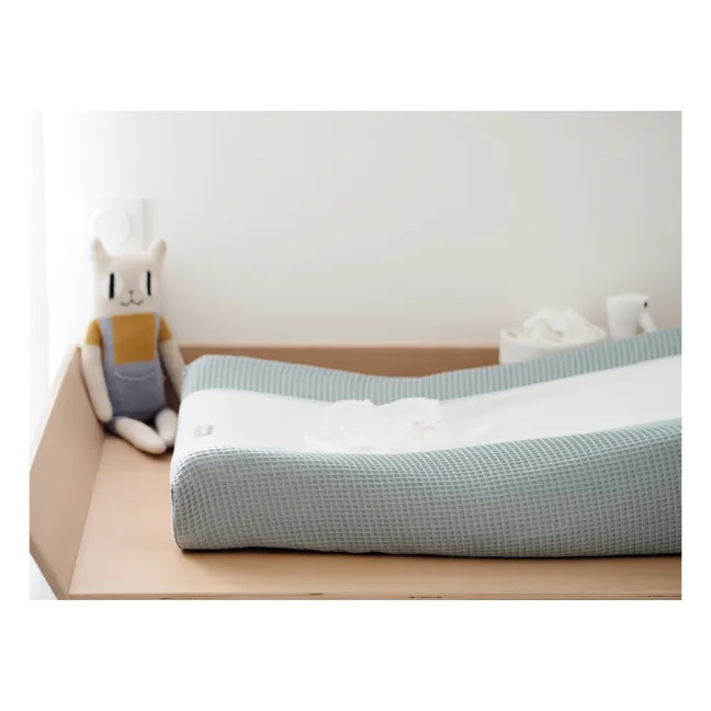 Sofalange Changing Mat Cover | Green water