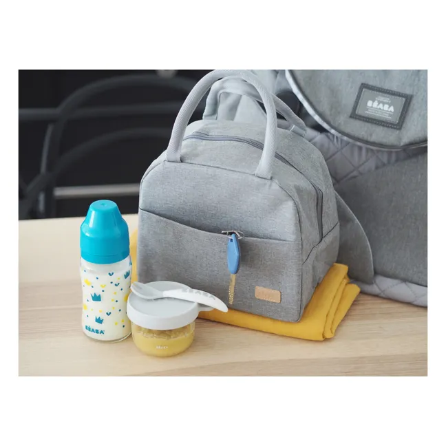 Bolsa para la comida isotérmica | Gris Jaspeado