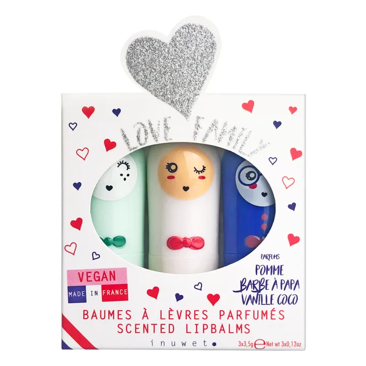 Trio-Box Lippenpflege-Balsam Love Family- Produktbild Nr. 0