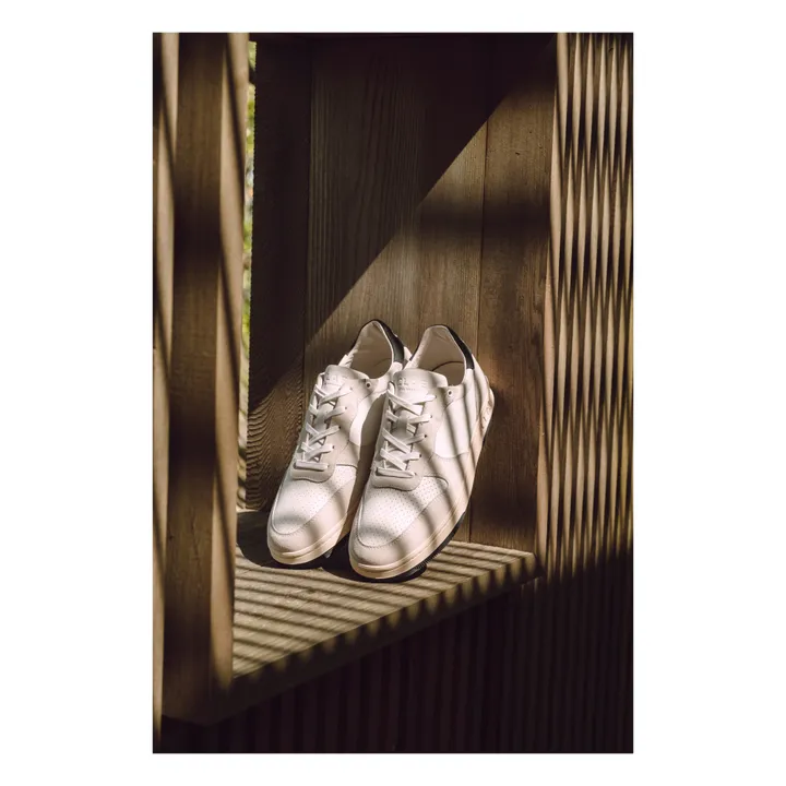 Sneaker Malone Weiß | Navy- Produktbild Nr. 3