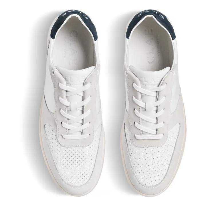 Sneaker Malone Weiß | Navy- Produktbild Nr. 6