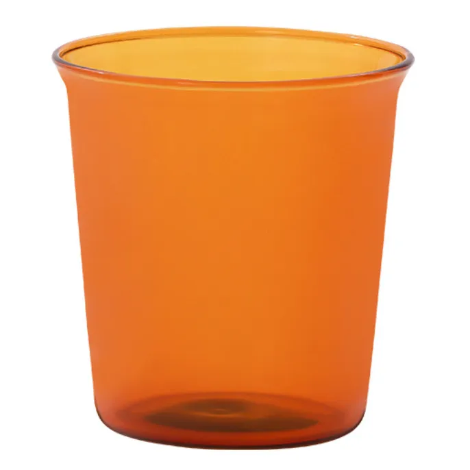 Kinto Amber Cast Single Wall Glass - 250 Ml