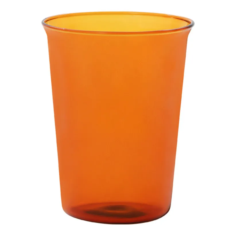 Kinto Amber Cast Single Wall Glass - 350 Ml