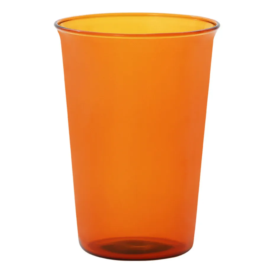 Kinto Amber Cast Beer Glass