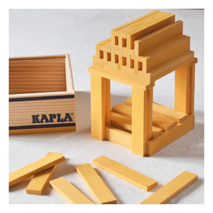 Building Block Set - 40 Pieces | Yellow- Product image n°1