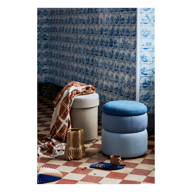 Vase Magny en grès | Brun
