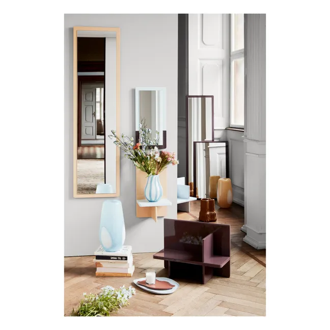 Vase Magny en grès | Brun