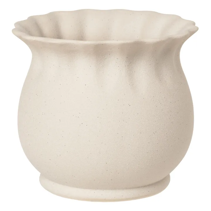 Alexa Ceramic Planter Pot | Grey- Product image n°0