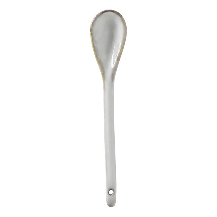 Cuillère Nordic Sand en grès | Gris clair- Image produit n°0