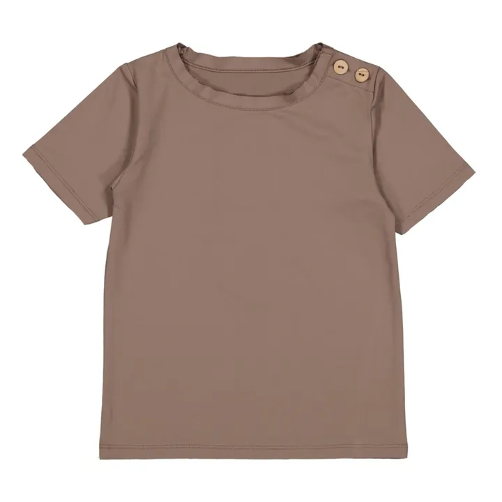 Rio Recycled Polyamide Anti-UV T-shirt | Brown- Product image n°0