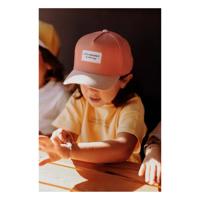 Casquette Visière Courbée Unie | Rose pâle