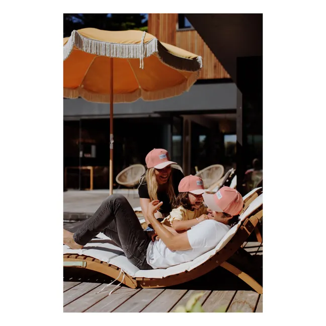 Casquette Visière Courbée Unie | Rose pâle