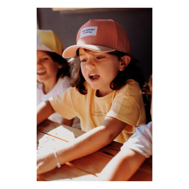 Casquette Visière Courbée Unie | Rose pâle