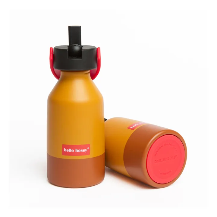 Zweifarbige Trinkflasche | Kamelbraun- Produktbild Nr. 8