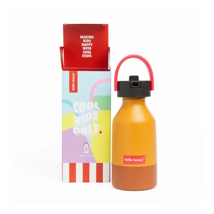Zweifarbige Trinkflasche | Kamelbraun- Produktbild Nr. 10