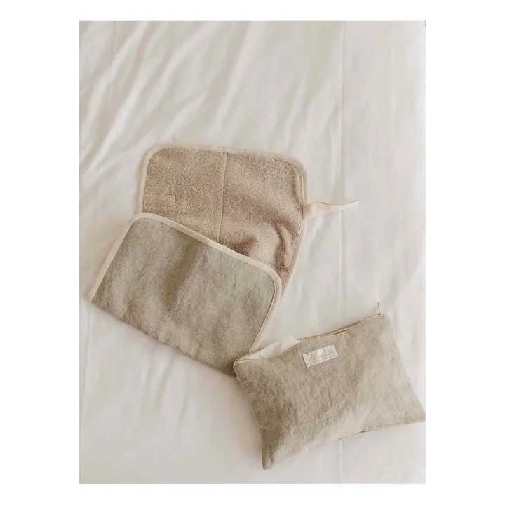 Bolso de mano de lino- Imagen del producto n°4